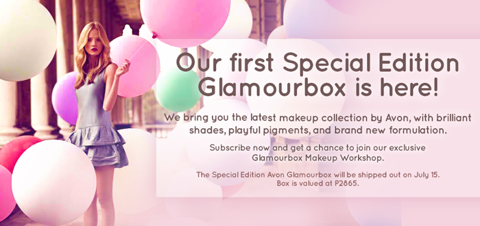 Glamourbox and Avon Team Up