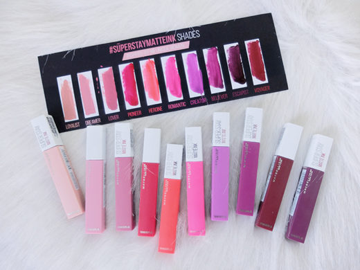 Maybelline Superstay Matte Ink is here! - Carizza Chua